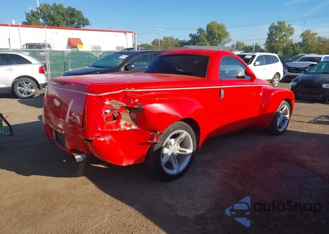 2003 Chevrolet Ssr Ls из США, поврежденный, VIN 1GCES14PX3B100113